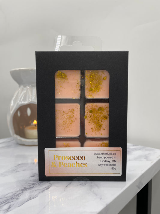 Prosecco & Peaches Wax Melts