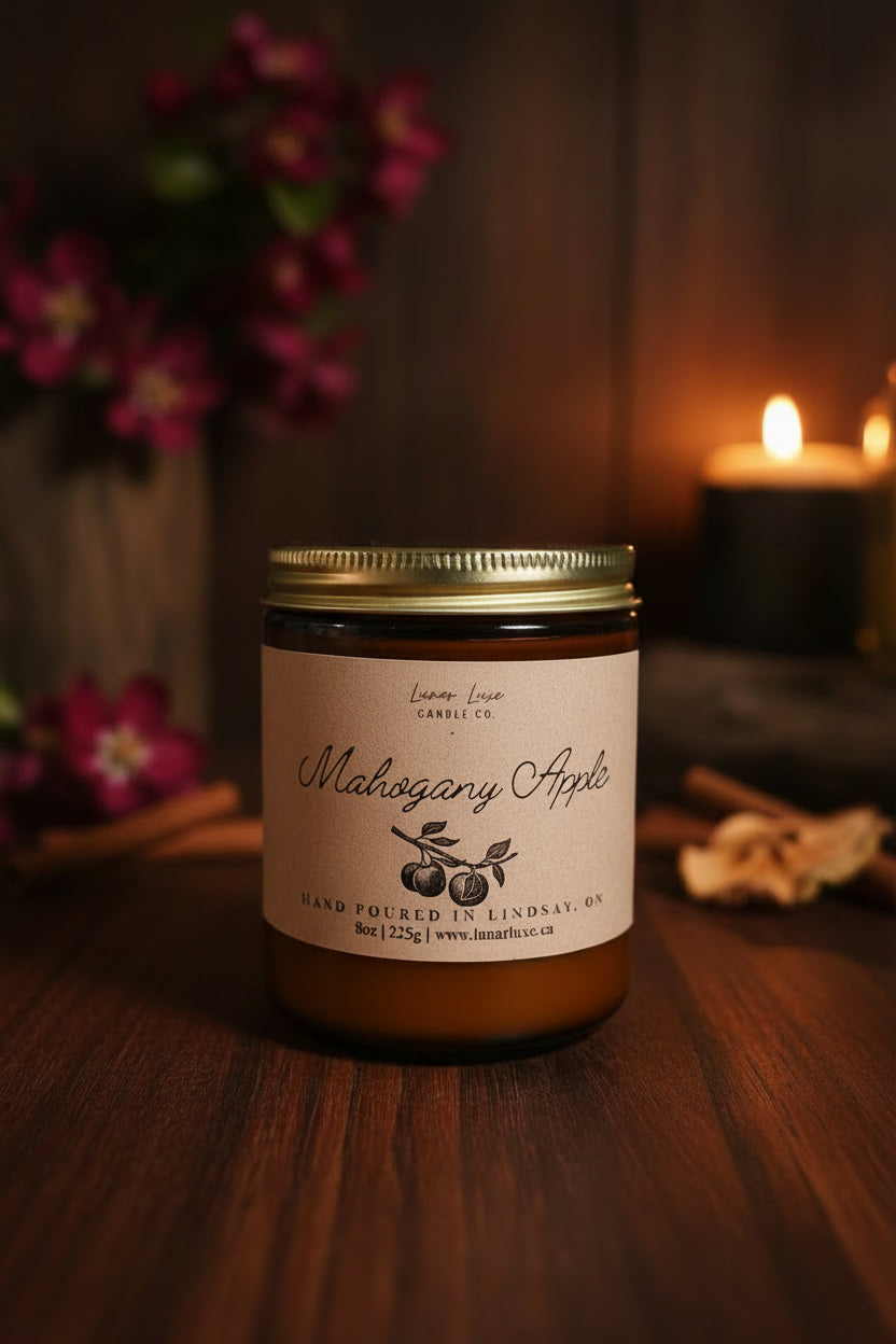 Mahogany Apple Candle