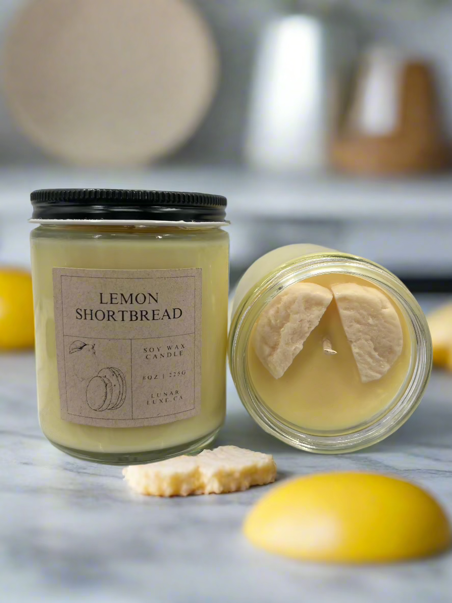 Lemon Shortbread Deluxe Candle