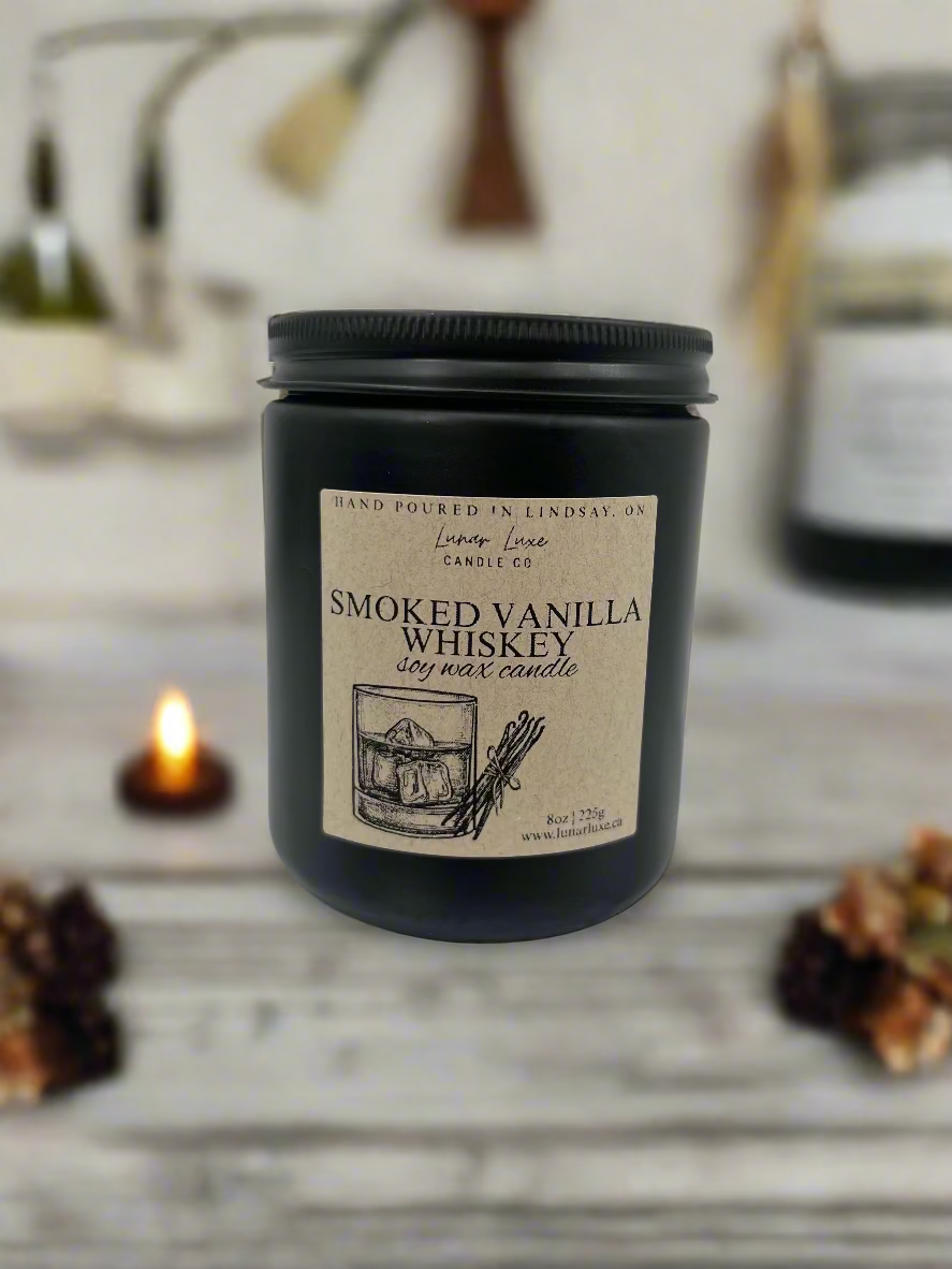 Smoked Vanilla Whiskey Candle