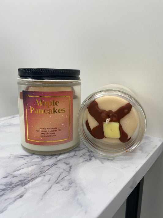 Maple Pancakes Deluxe Candle