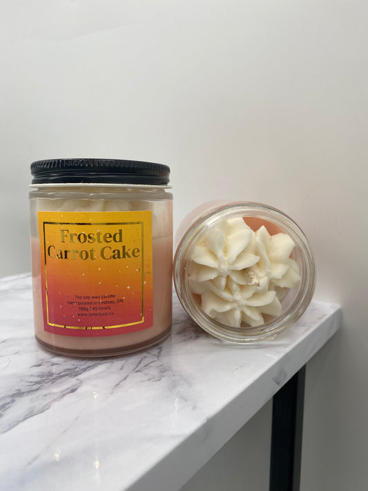 Frosted Carrot Cake Deluxe Candle