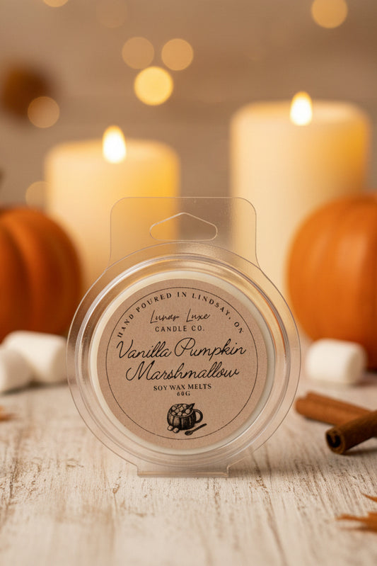 Vanilla Pumpkin Marshmallow Wax Melt