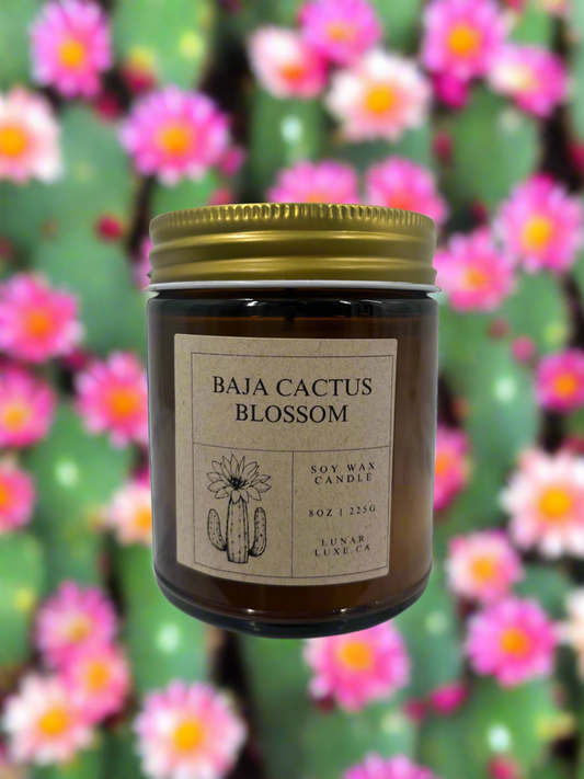 Baja Cactus Blossom Candle