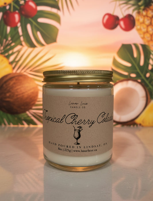 Tropical Cherry Colada Candle