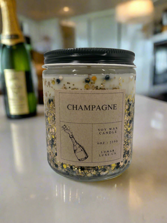 Champagne Deluxe Candle