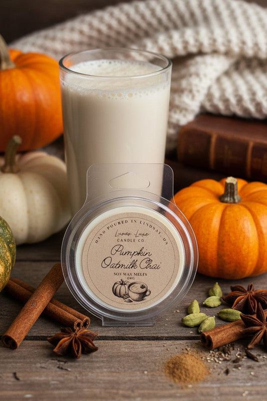 Pumpkin Oatmilk Chai Wax Melts