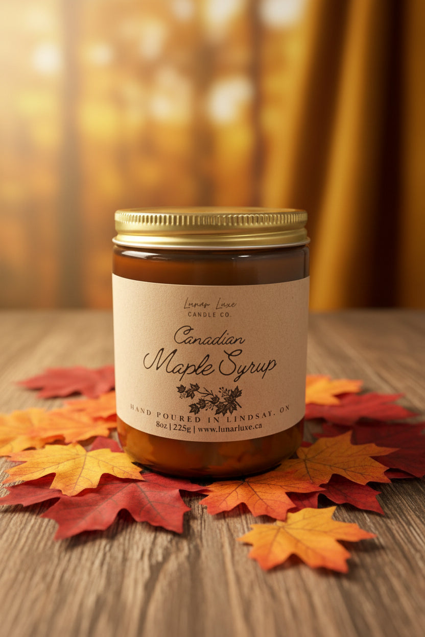 Canadian Maple Syrup Candle