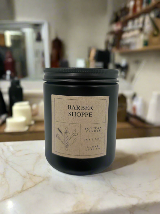 Barber Shoppe Candle