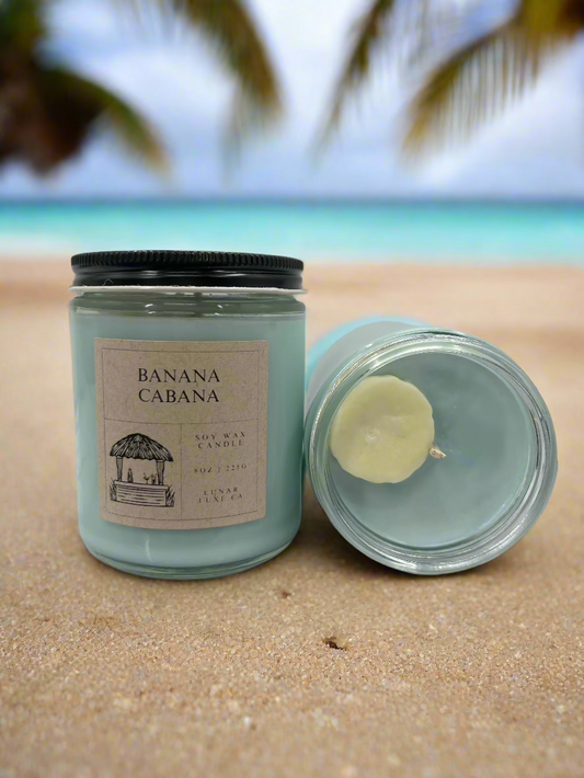 Banana Cabana Deluxe Candle