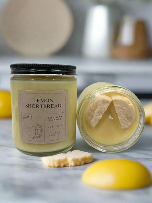 Lemon Shortbread Deluxe Candle