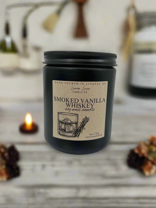 Smoked Vanilla Whiskey Candle