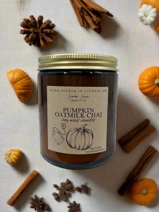 Pumpkin Oatmilk Chai Candle