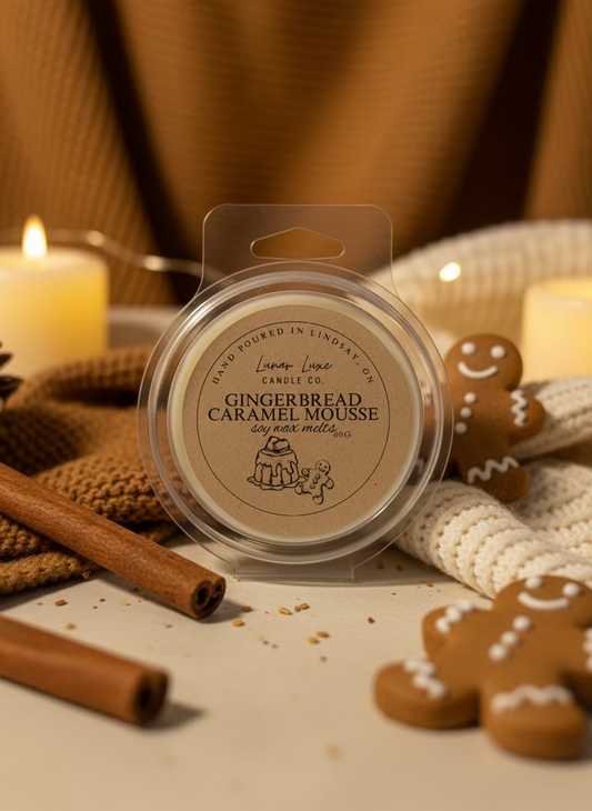 Gingerbread Caramel Mousse Wax Melts