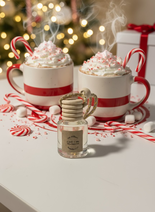 Candy Cane Mochaccino Car Diffuser