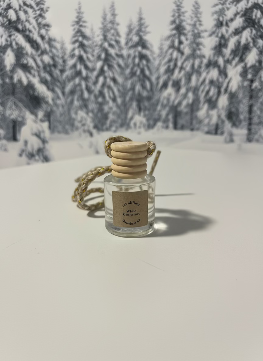 White Christmas Car Diffuser