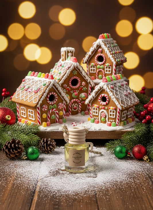 Gingerbread House Car Diffuser