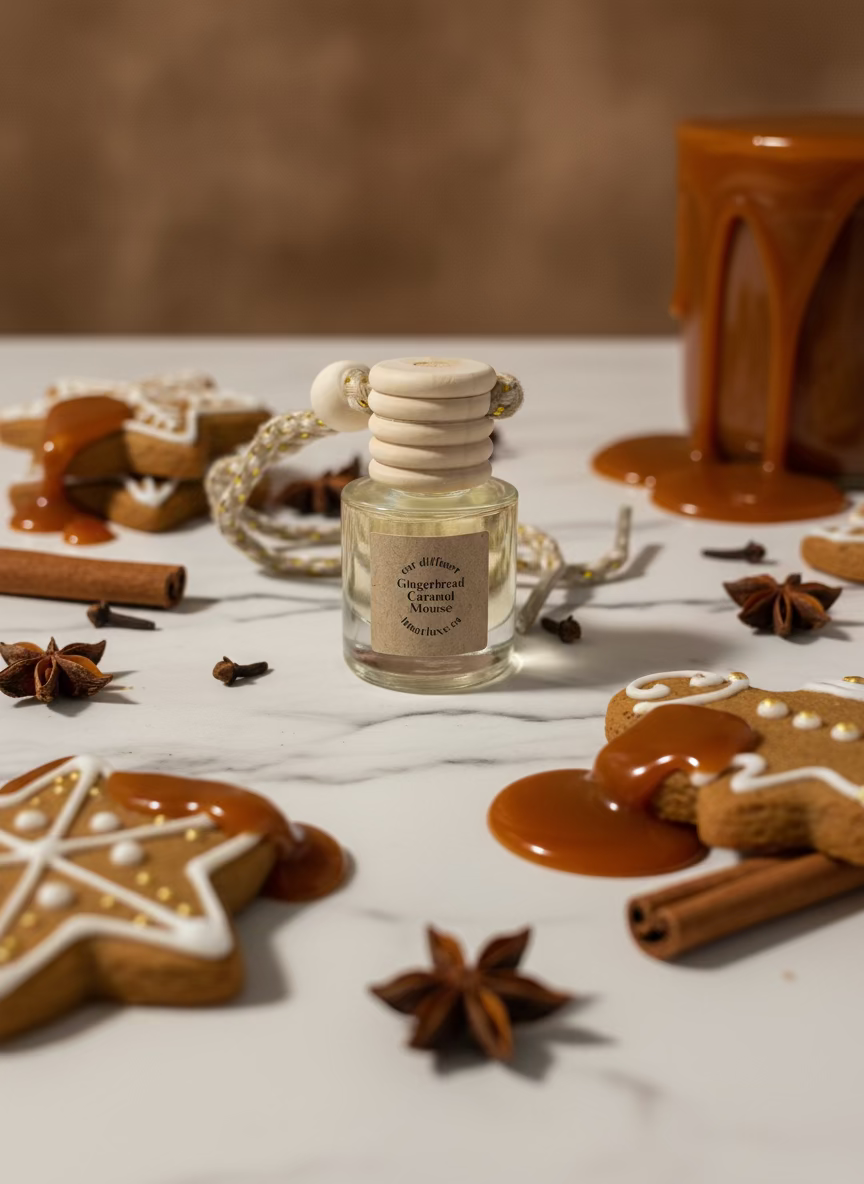 Gingerbread Caramel Mousse Car Diffuser