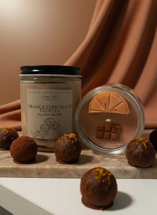 Orange Chocolate Truffle Deluxe Candle