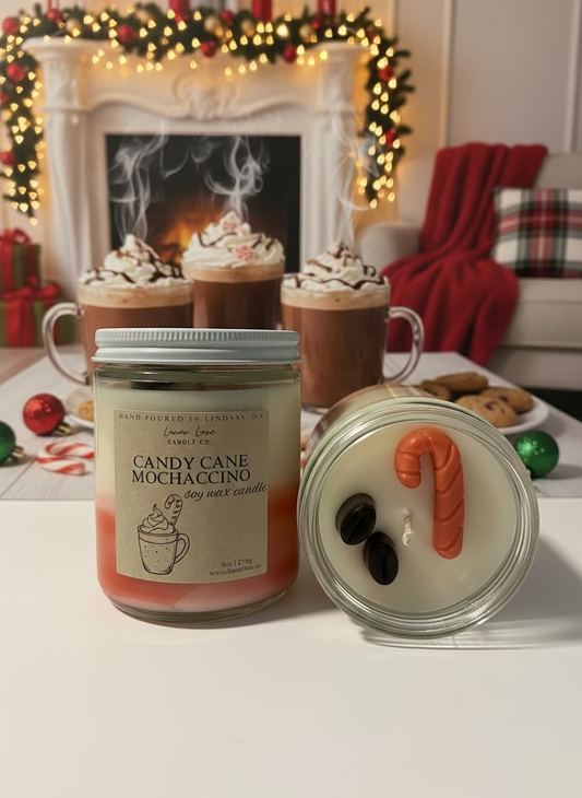 Candy Cane Mochaccino Deluxe Candle
