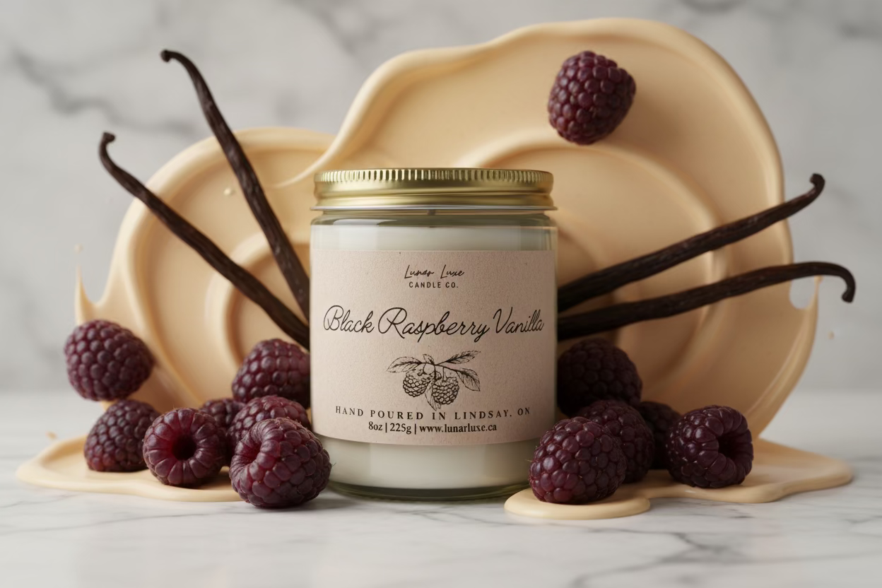 Black Raspberry Vanilla Candle