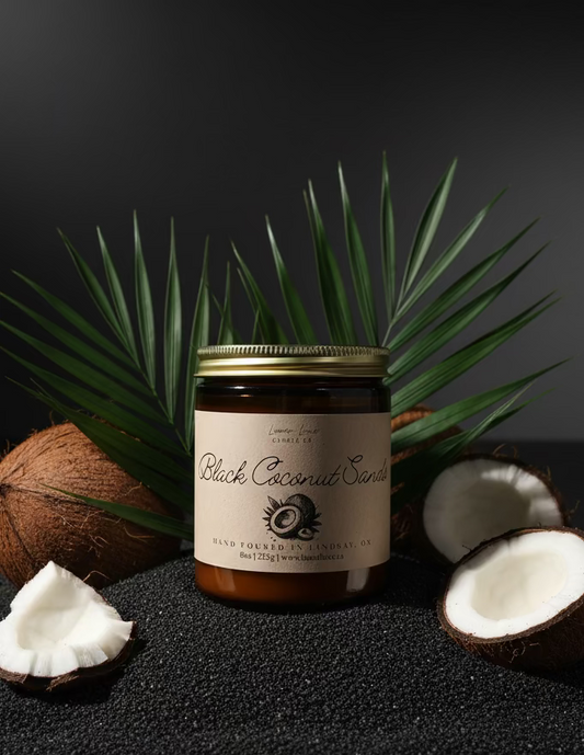 Black Coconut Sands Candle - Classic