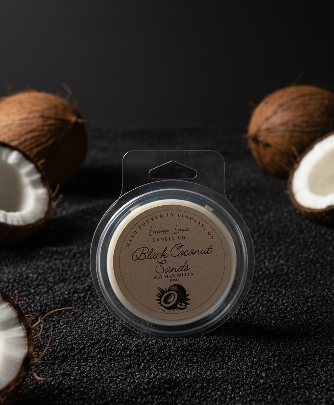 Black Coconut Sands Wax Melt